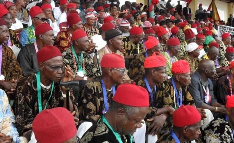2027 election timetable unfavourable to Ndigbo –South East Council of Traditional Rulers
