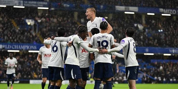 EPL: Tottenham Stun 10-Man Chelsea For First Win At Stamford Bridge Since 2018