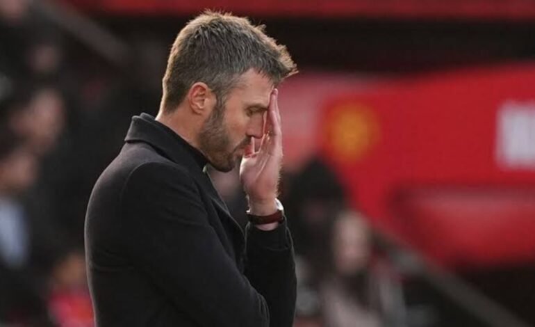 EPL: Carrick on the brink as 10-man Man Utd lose 2-0 to Chelsea